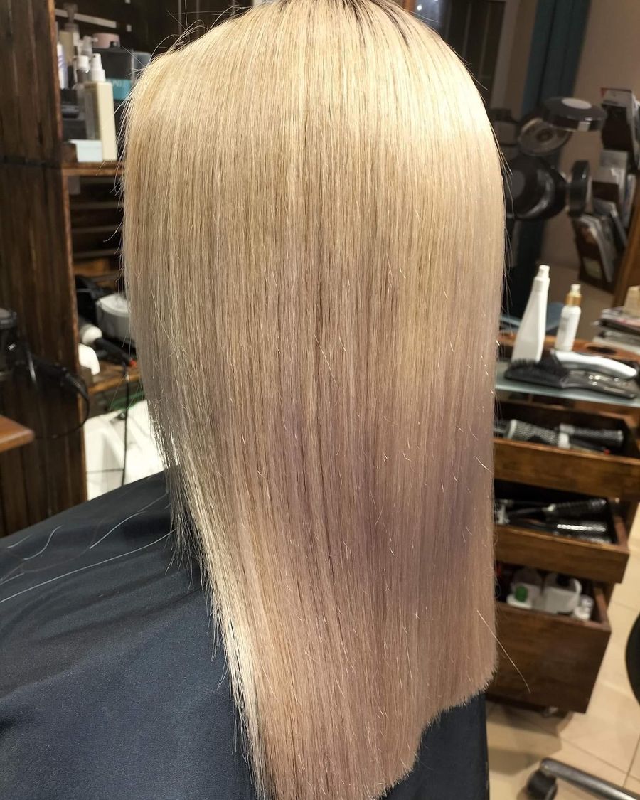 Koloryzacja blond i rozjaśnianie włosów w Atelier Eliza Gawot Warszawa